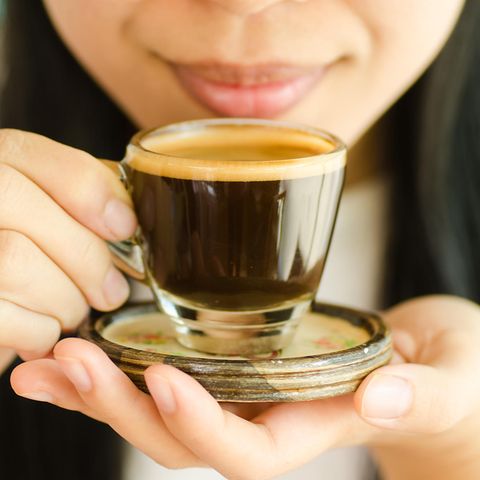 Espresso, Frau, Espressotasse