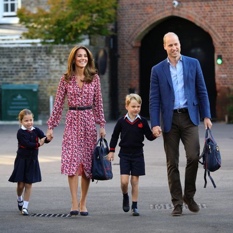 Prinzessin Charlotte, Herzogin Catherine, Prinz George, Prinz William