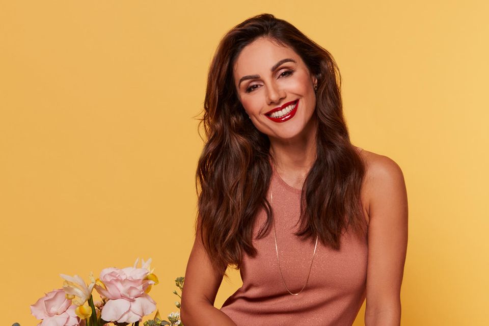 Nazan Eckes: Nazan Eckes beim Shooting für Lâncome. Nazan Eckes beim Shooting für Lâncome.