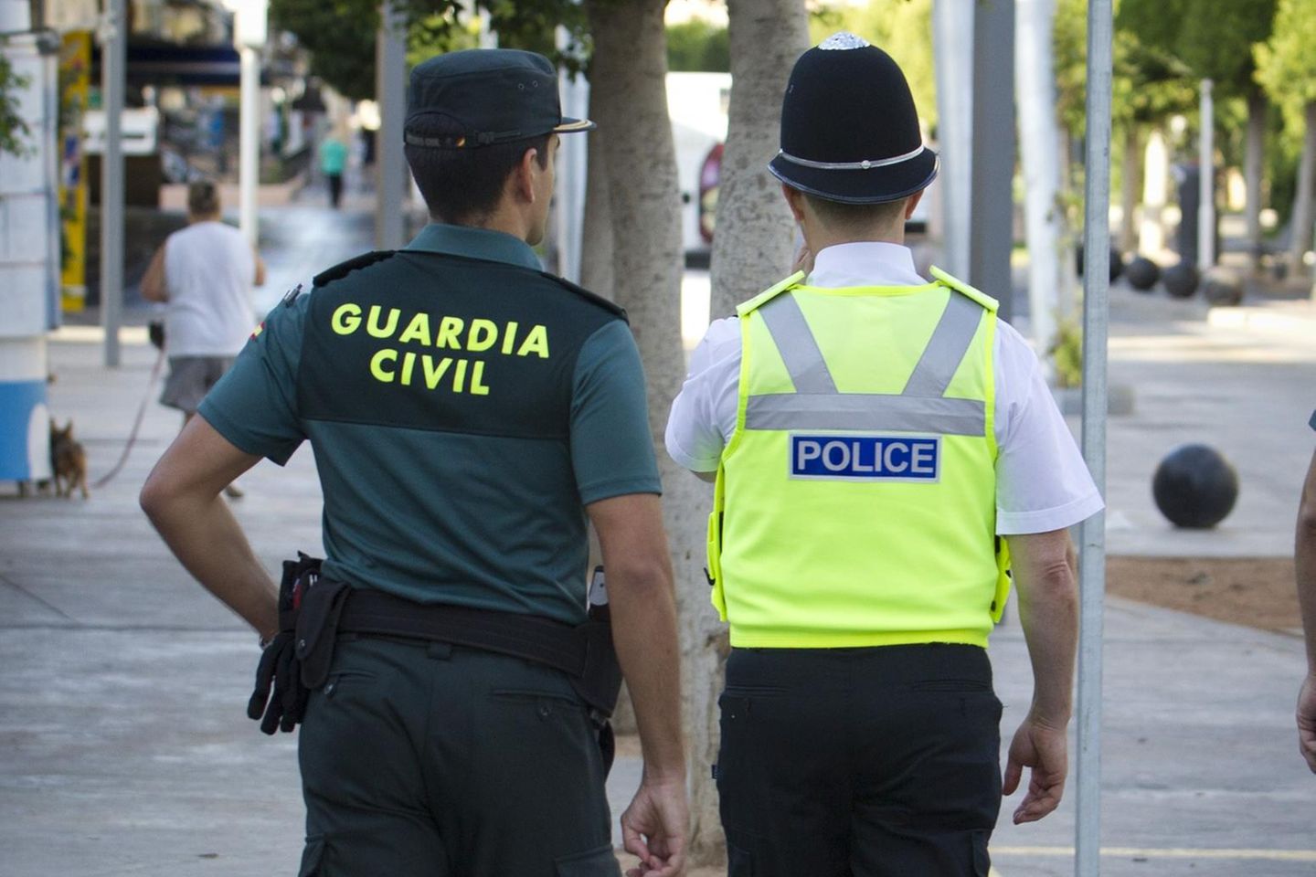 Polizei auf Mallorca.
