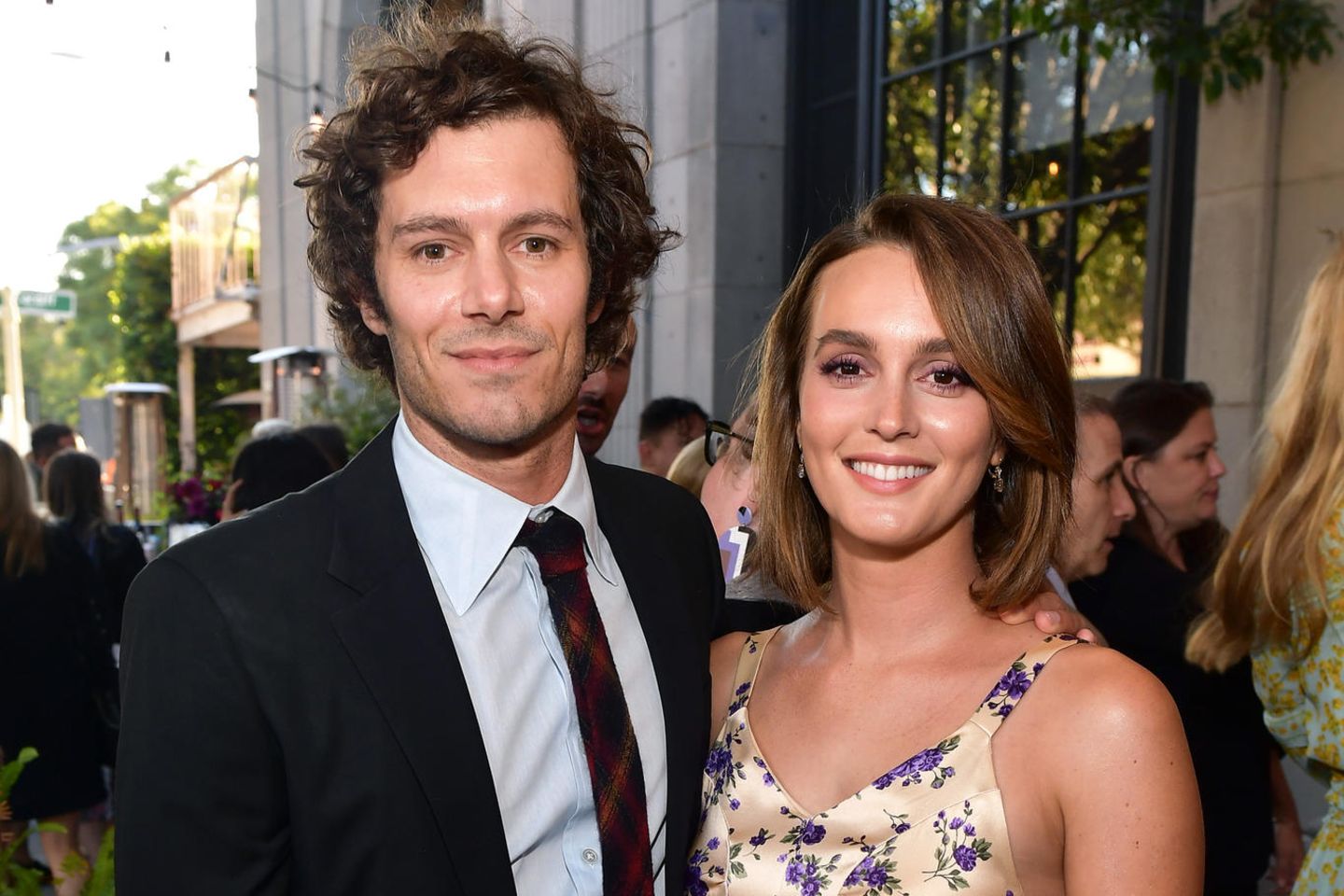 Adam Brody Leighton Meester Grosse Baby Uberraschung Gala De