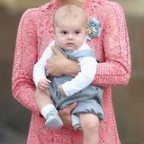 Prinz Oscar, Estelles kleiner Bruder, bereichterte die schwedische Kronprinzessinnenfamilie am 2. März 2016.