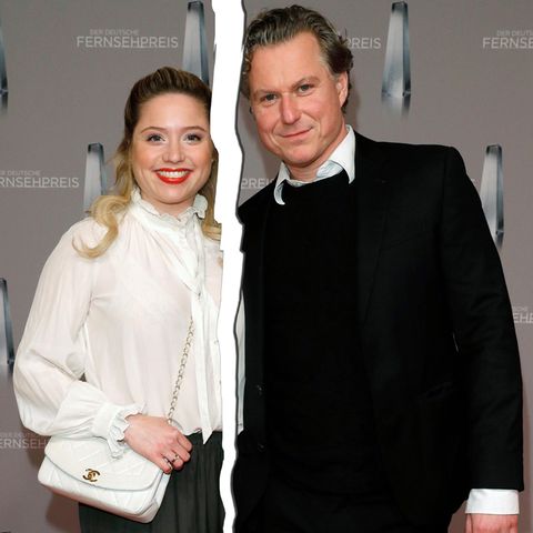 Caroline Frier und Dirk Borchardt beim "Deutschen Fernsehpreis" 2017