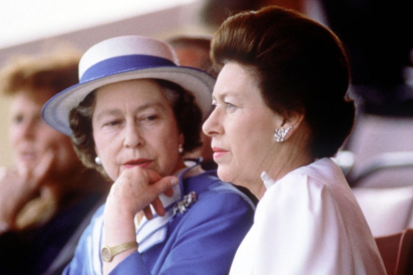 Queen Elizabeth II und Prinzessin Margaret