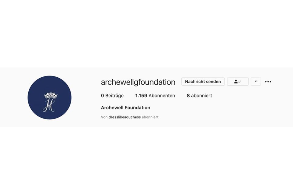 Herzogin Catherine + Prinz William: Ist "Archewellgfoundation" der neue Instagram-Account von Harry und Meghan? Ist "Archewellgfoundation" der neue Instagram-Account von Harry und Meghan?