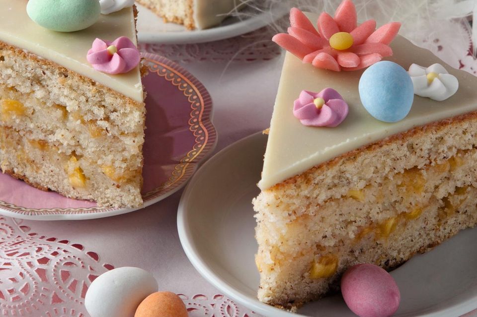 Schlemmen zu Ostern: Nektarinen-Torte und Orangen-Eierlikör | GALA.de