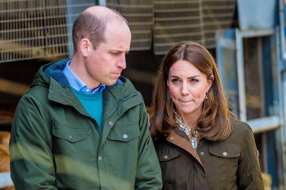 Prinz William und Herzogin Catherine sorgen sich.