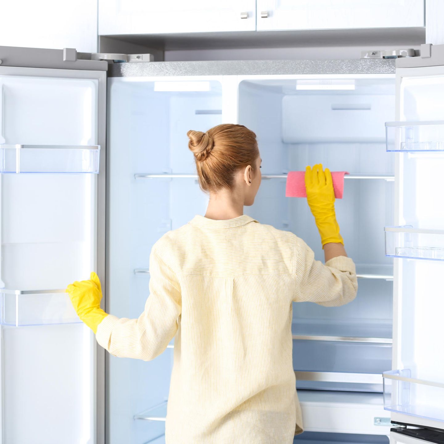 SPHERETRON Kühlschrank Reinigungsset,8 Stück Kühlschrank