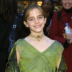 Im Jahr 2001 startet Emma Watson in der Rolle der Hermine ihre "Harry Potter"-Karriere. Zur "Stein der Weisen"-Premiere in London ist sie gerade einmal elf Jahre alt. 
