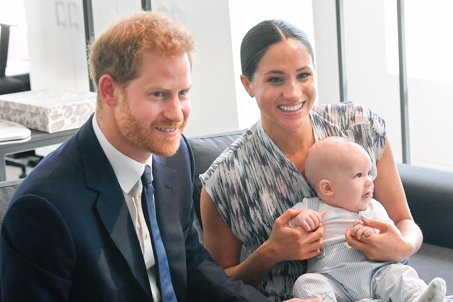 Prinz Harry, Herzogin Meghan und Baby Archie