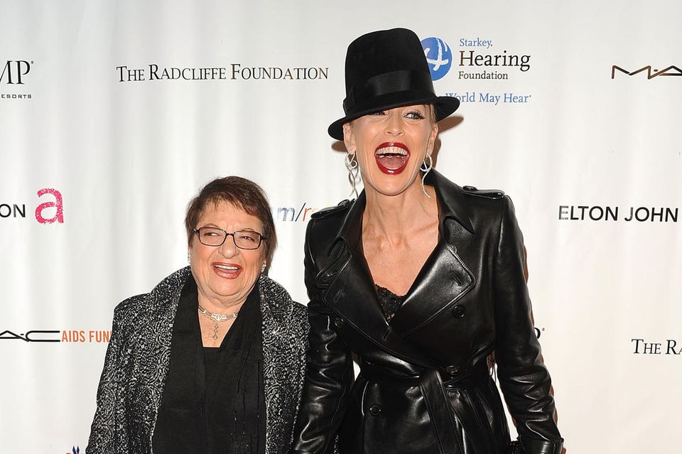 Sharon Stone und Eileen Mitzman