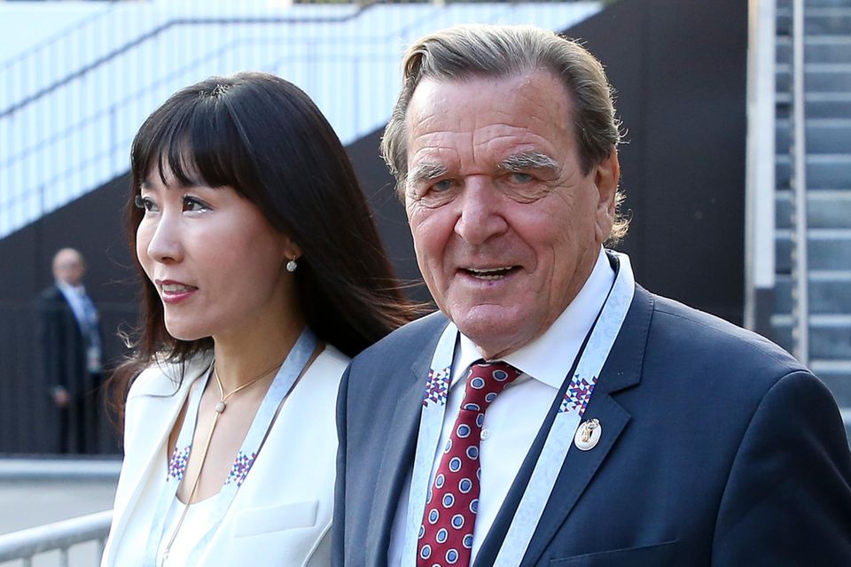 Gerhard Schröder und Soyeon Schröder-Kim 