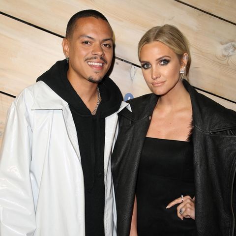 Evan Ross und Ashlee Simpson