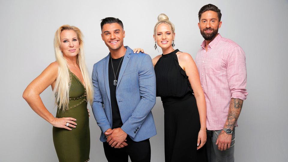 Claudia Norberg im Interview: Claudia Norberg, Marcellino Kremers, Sarah Knappik und Sebastian Fobe Claudia Norberg, Marcellino Kremers, Sarah Knappik und Sebastian Fobe