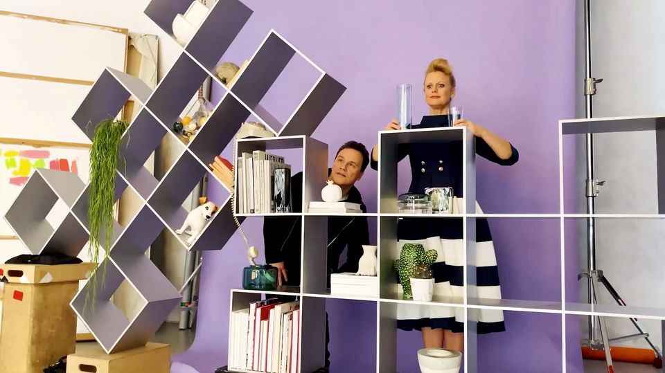 Barbara Schöneberger und Guido Maria Kretschmer beim Covershooting