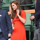 2015 tragt Herzogin Kate ein LK Bennet Kleid in Wimbledon