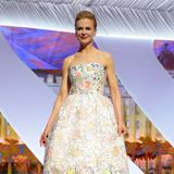 Nicole Kidman bezaubert 2013 die Zuschauer in Cannes mit diesem verspielten Dior-Dress.