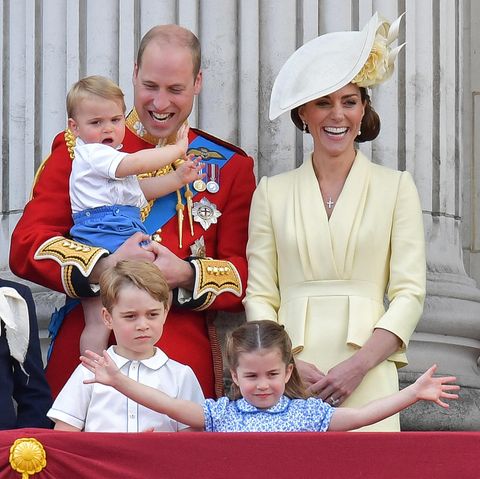 Prinz William, Prinz Louis, Prinz George, Prinzessin Charlotte, Herzogin Catherine