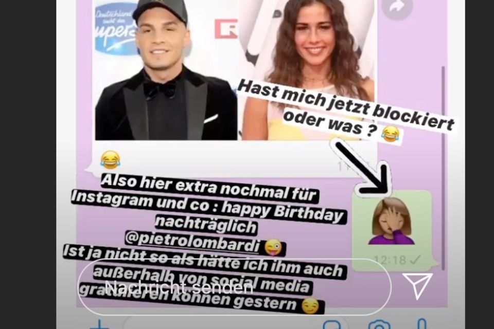 Danni Büchner: Der Beweis: Sarah und Pietro Lombardi sind entspannt miteinander Der Beweis: Sarah und Pietro Lombardi sind entspannt miteinander