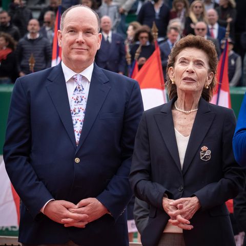 Fürst Albert und Baronin Elisabeth-Anne de Massy (†)