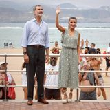 Königin Letizia trägt Zara Kleid