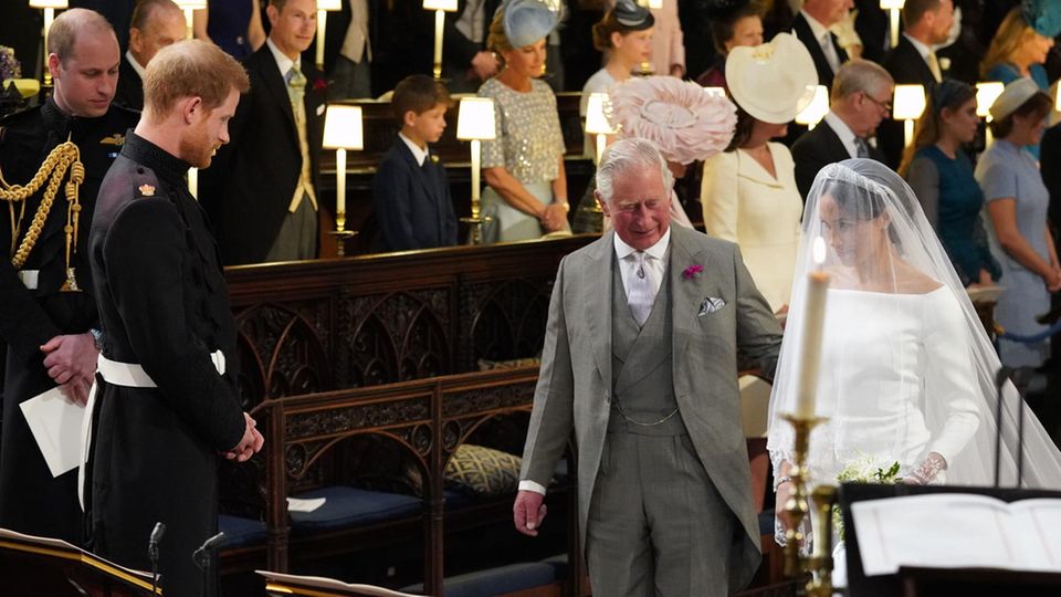 Prinz Charles: Prinz William, Prinz Harry, Prinz Charles und Herzogin Meghan Prinz William, Prinz Harry, Prinz Charles und Herzogin Meghan