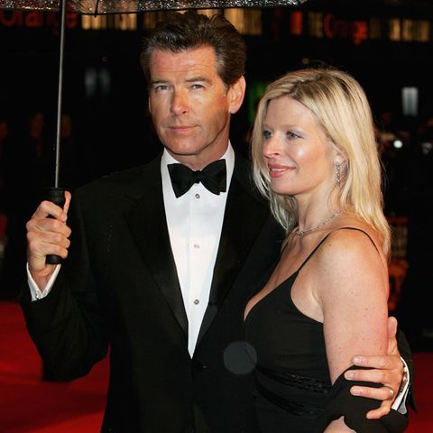 Pierce Brosnan mit seiner verstorbenen Adoptivtochter Charlotte (†42)