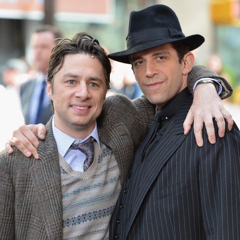 Zach Braff und Nick Cordero (†41)
