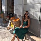 Ana Ivanovic im grünen Sommerkleid