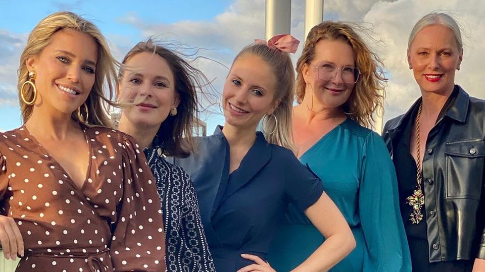 Sylvie Meis: Sylvie Meis und ihre Freundinnen Sylvie Meis und ihre Freundinnen