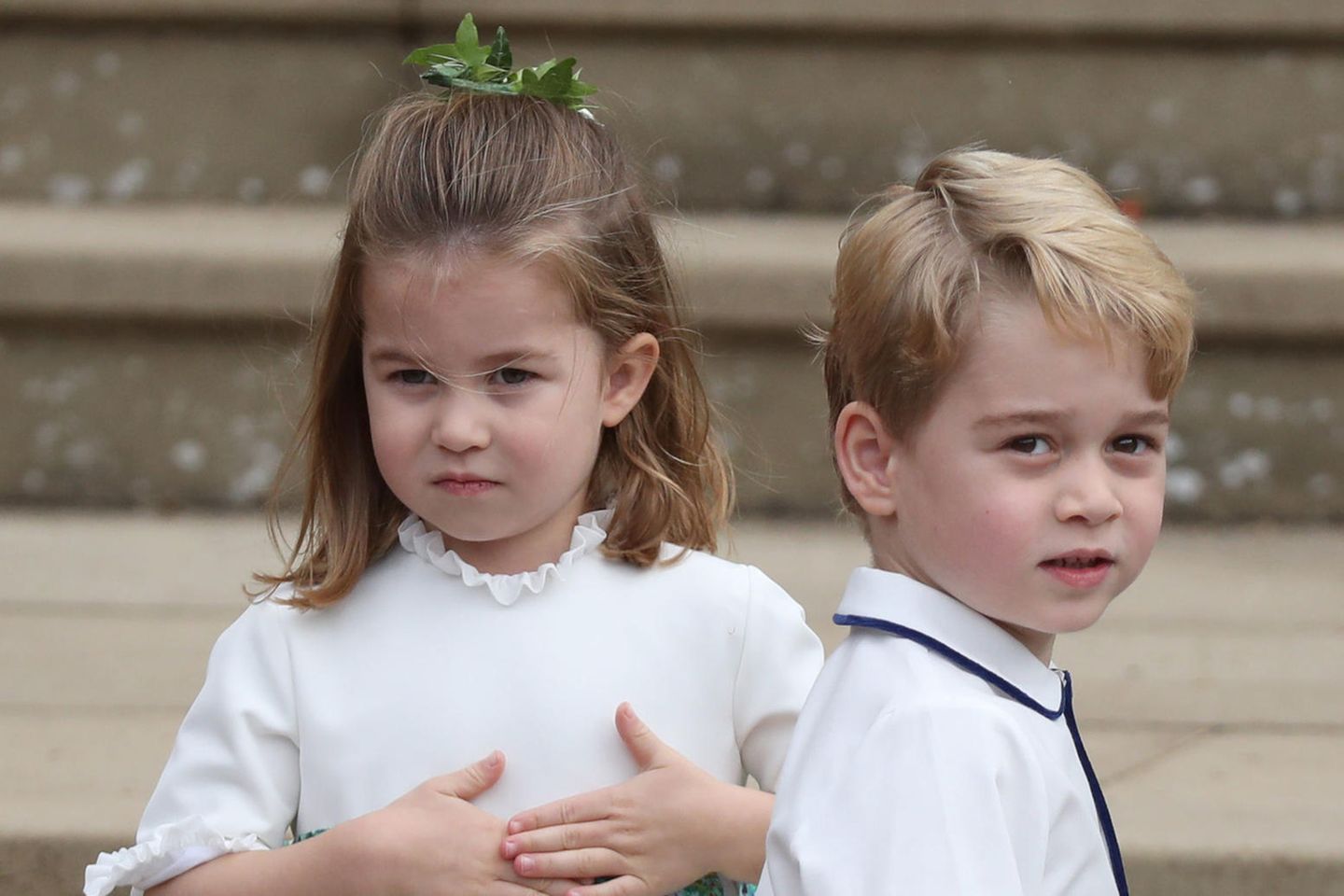 Prinzessin Charlotte und Prinz George