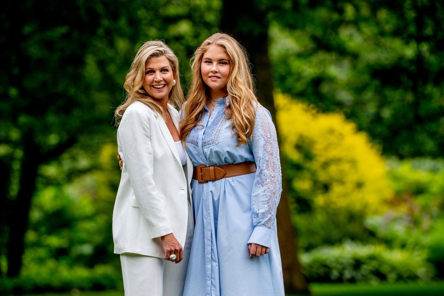 Der Apfel fällt nicht weit vom Stamm: Máxima und Catharina-Amalia sind ein ganz bezauberndes Mutter-Tochter-Duo.