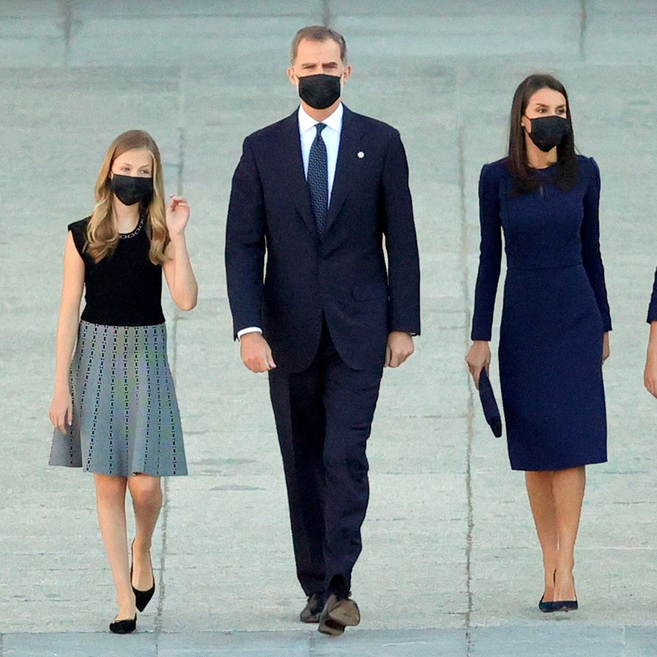 Prinzessin Leonor, König Felipe, Königin Letizia, Prinzessin Sofía