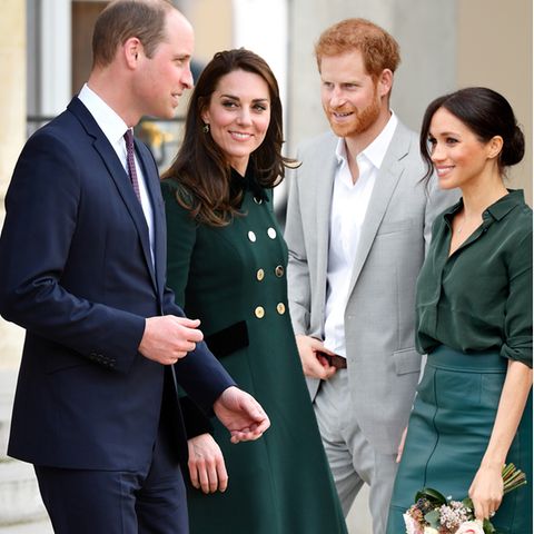 Prinz William, Herzogin Catherine, Prinz Harry und Herzogin Catherine
