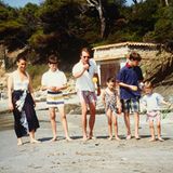 Auf dem Freizeitplan für den royalen Familienurlaub stand unter anderem Boule-Spielen am Strand.