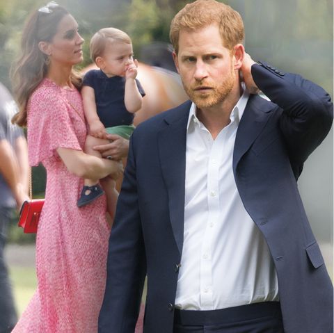 Herzogin Catherine jüngstes Kind Prinz Louis hatte wenig Kontakt mit Onkel Harry.