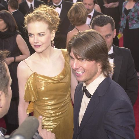 Nicole Kidman und Ex-Mann Tom Cruise bei der Oscarverleihung im März 2000.