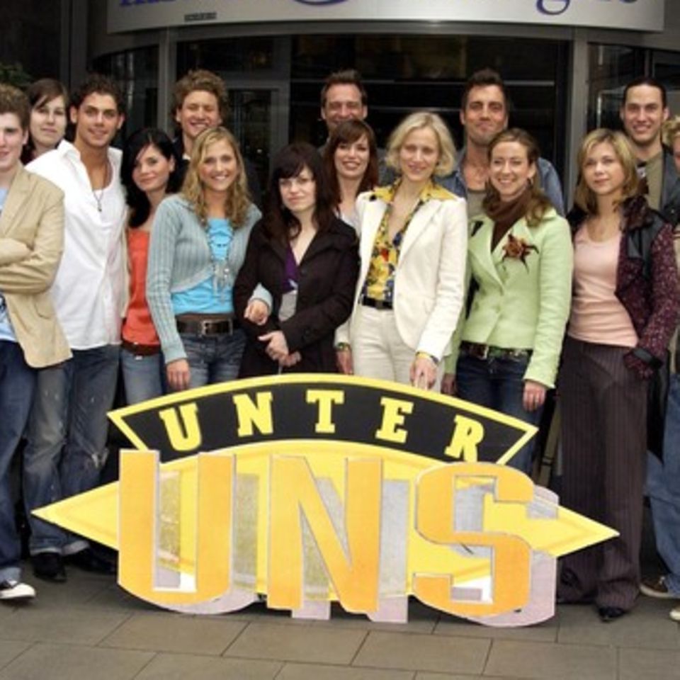 Der "Unter uns"-Cast aus dem Jahr 2005
