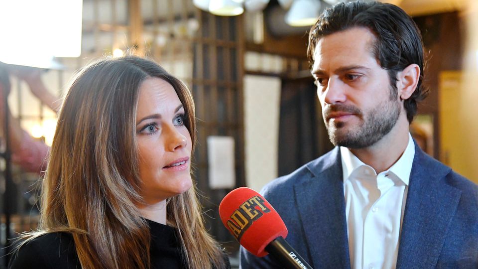 Prinzessin Sofia und Prinz Carl Philip 