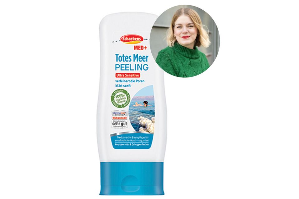 GALA Green Beauty-Probe : Das "Totes Meer Peeling" von Schaebens hat das Gesicht von Volontärin Julia wunderbar sanft gereinigt. Und das Beste: Es ist frei von Silikonen, Paraffinen, Parfüm, Farbstoffen und tierischen Inhaltsstoffen. Das "Totes Meer Peeling" von Schaebens hat das Gesicht von Volontärin Julia wunderbar sanft gereinigt. Und das Beste: Es ist frei von Silikonen, Paraffinen, Parfüm, Farbstoffen und tierischen Inhaltsstoffen.