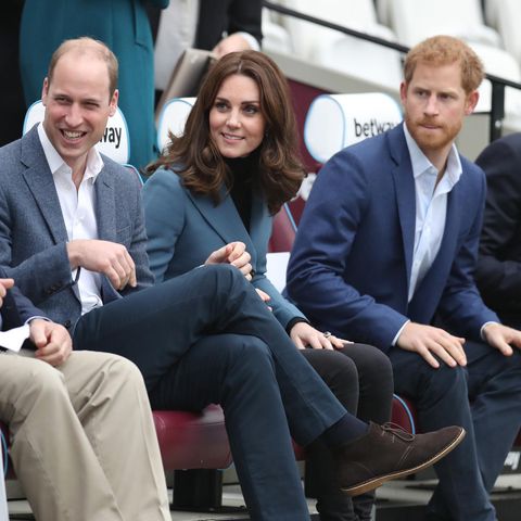 Prinz William, Herzogin Catherine und Prinz Harry