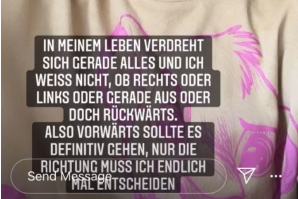 Daniela Katzenberger : Sara Kulka redet auf Instagram stets offen über ihre Emotionen. Sara Kulka redet auf Instagram stets offen über ihre Emotionen.