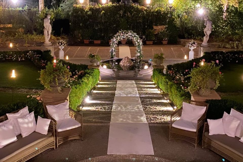 Sylvie Meis' Hochzeit: Barbara Meier präsentiert die Location Barbara Meier präsentiert die Location