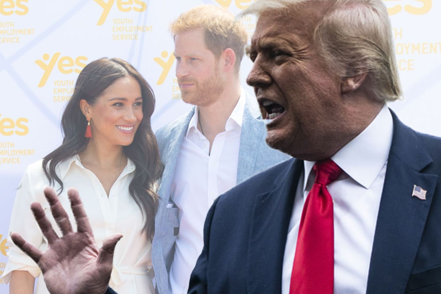 Donald Trump wettert gegen Meghan und Harry