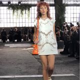 Auch super kurze Minikleider im Stil, wie sie Twiggy gerne trug, sind bei Valentino nächstes Jahr im absoluten Trend. 