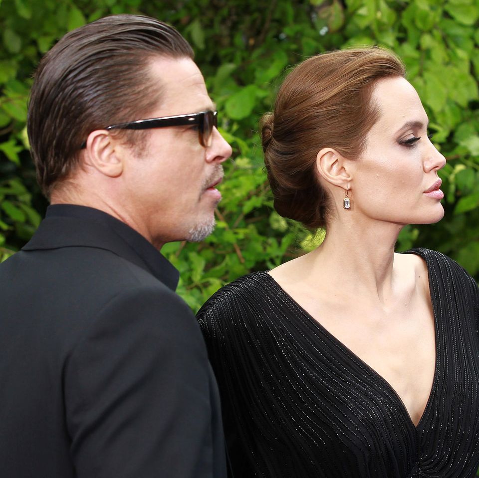 Brad Pitt und Angelina Jolie