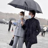 Natalia Vodianova und Antoine Arnault sind frisch verheiratet. Auf dem Weg zur Show von Dior geben sie ein tolles Bild ab. 