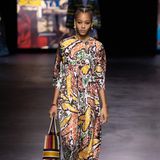 Maria Grazia Chiuri, Kreativdirektorin von Dior, setzt für die kommende Saison auf bunten Mustermix und Prints. 
