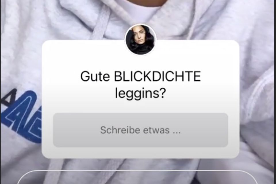Barbara Meier: Amira Pocher fragt ihre Follower um Rat. Amira Pocher fragt ihre Follower um Rat.