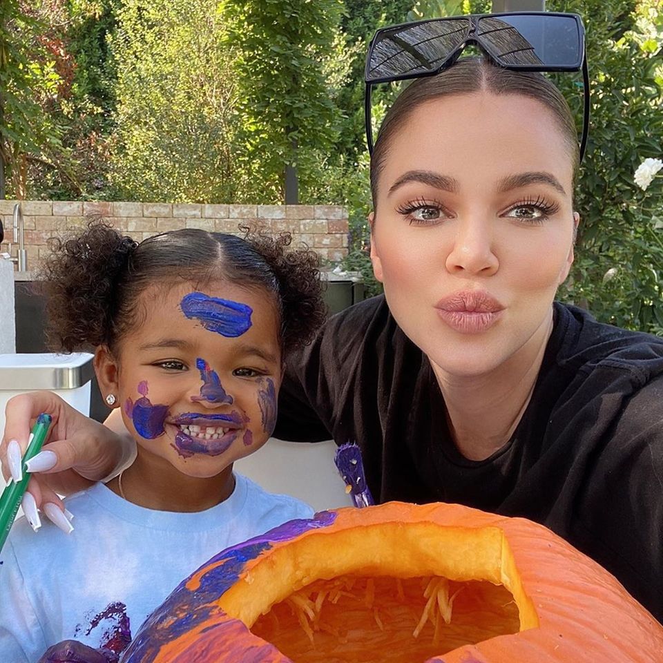 Khloe Kardashian und Tochter True